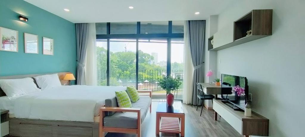 🍸 Note ngay homestay "2K Home Apartment" có view sông siêu lãn mạn ngay tại trung tâm Sài Gòn 